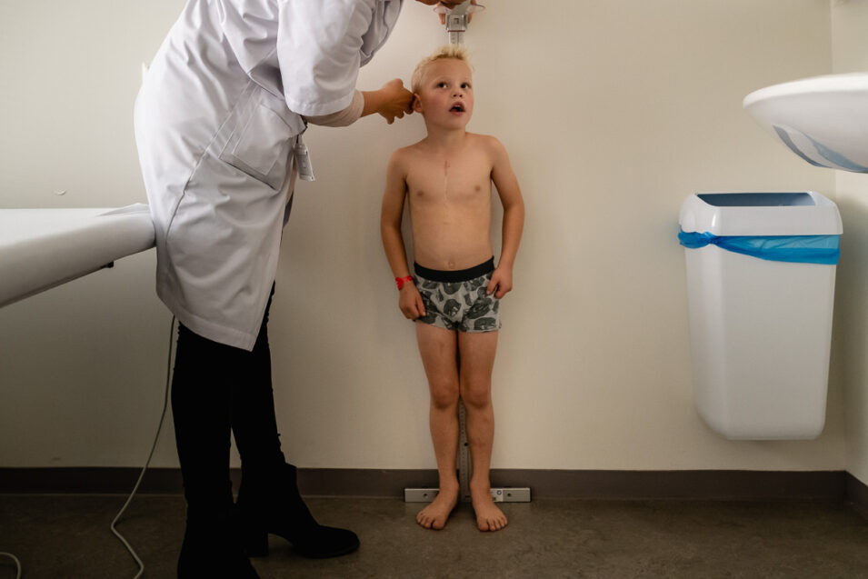 Project Hartekind, opmeten WKZ, familie fotografie Sandra Stokmans Fotografie