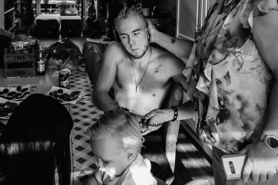 Day in the Life van Skip Boekhorst, documentaire familie fotografie, Project Hartekind, Sandra Stokmans Fotografie