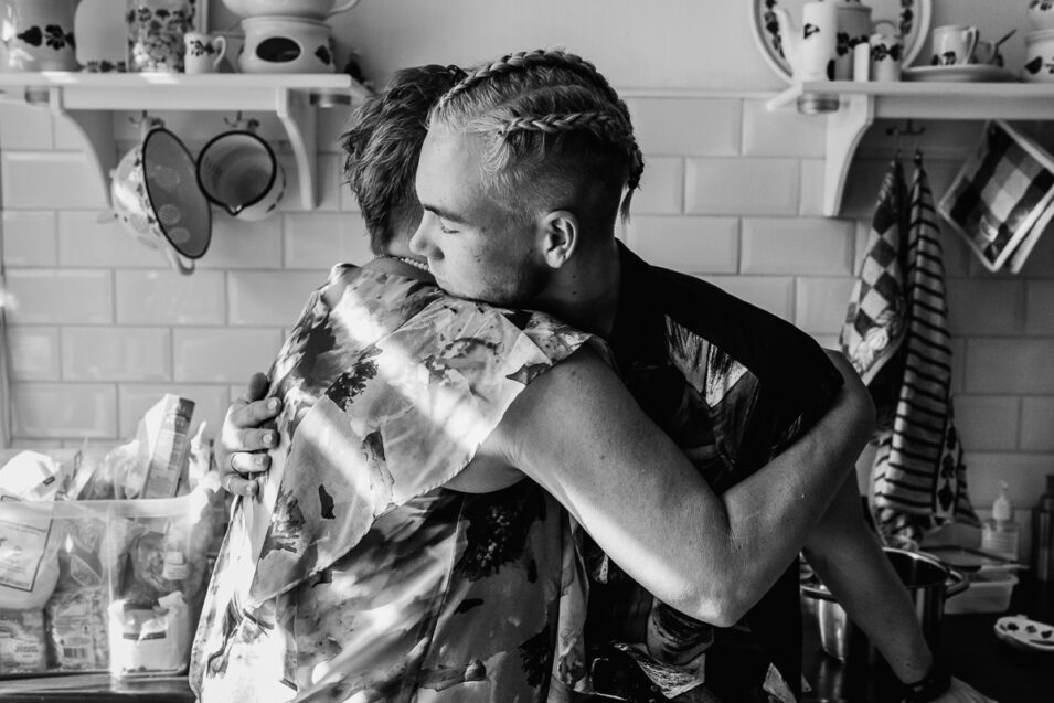 Day in the Life van Skip Boekhorst met zijn moeder, documentaire familie fotografie, Project Hartekind, Sandra Stokmans Fotografie