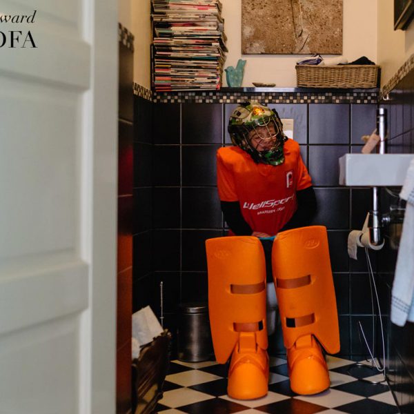 6de plaats categorie "Humor" in de DFA 2019 internationale award voor documentaire familiefotografie, foto door Sandra Stokmans Fotografie