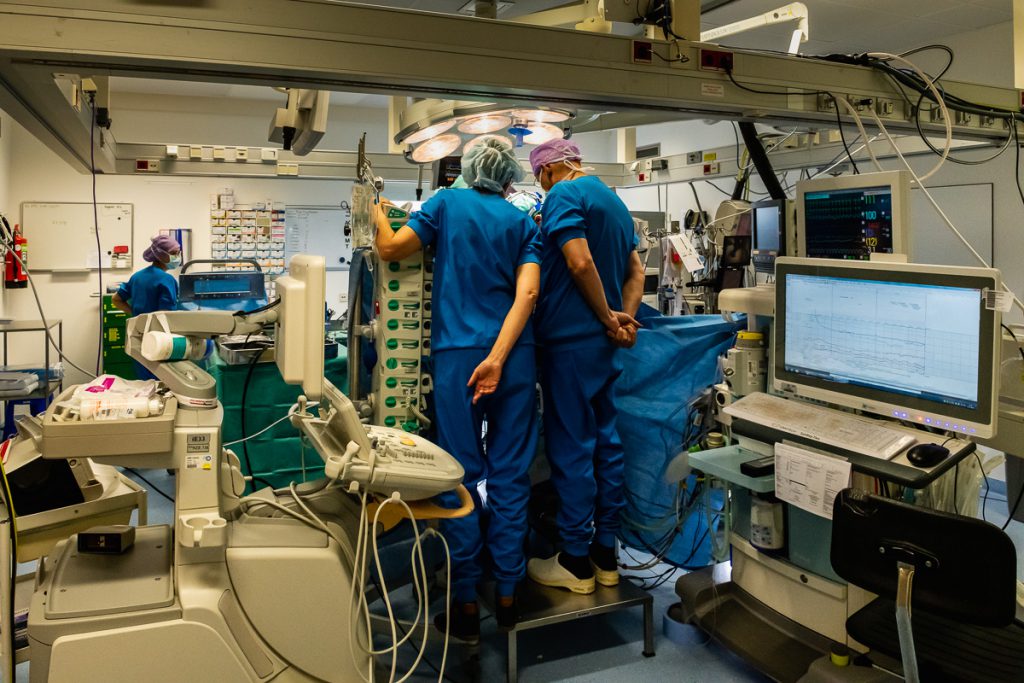 Ziekenhuisreportage - openhartoperatie van een Hartekind in het Wilhelmina Kinderziekenhuis (WKZ) in Utrecht. Foto door Sandra Stokmans Fotografie