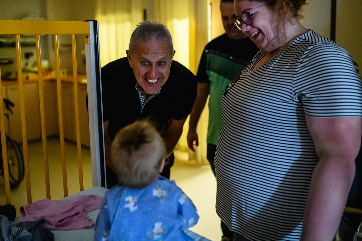 Ziekenhuisreportage - openhartoperatie van een Hartekind in het Wilhelmina Kinderziekenhuis (WKZ) in Utrecht. Foto door Sandra Stokmans Fotografie