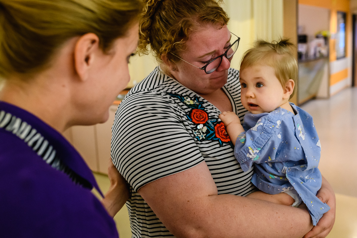 Ziekenhuisreportage - openhartoperatie van een Hartekind in het Wilhelmina Kinderziekenhuis (WKZ) in Utrecht. Foto door Sandra Stokmans Fotografie